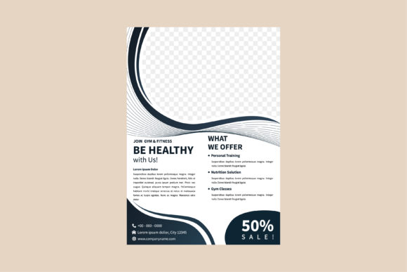 Download Gym Fitness Vertical Flyer - Fit Collection