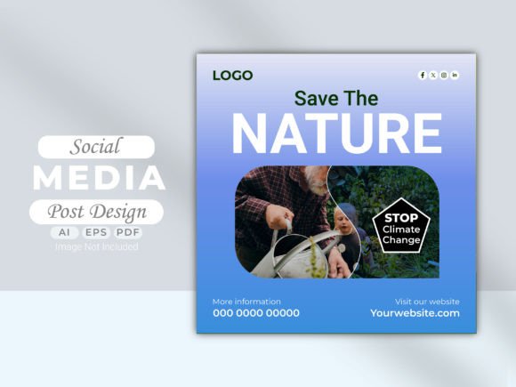 Download Saving Nature Social Media Post - Nature social media Collection